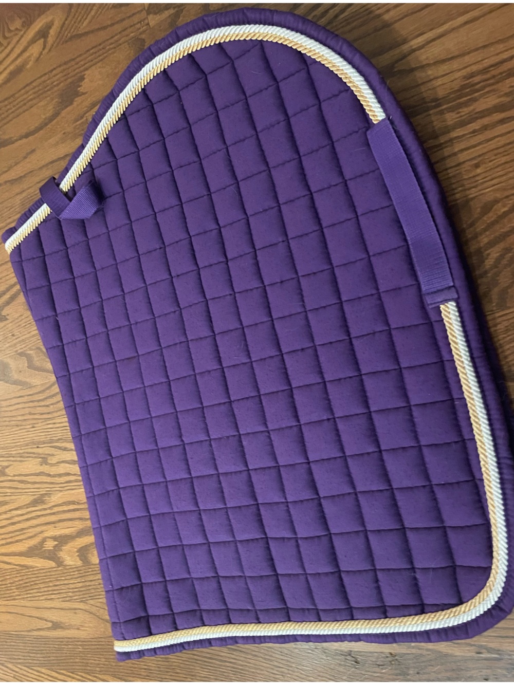Purple All Purpose Saddle Pad Set - Picture 2 of 13